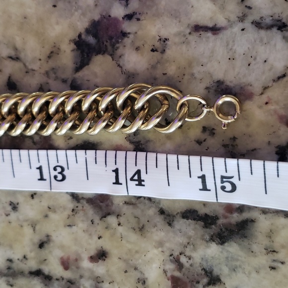 Vintage Chain Link Choker Necklace - Picture 7 of 10